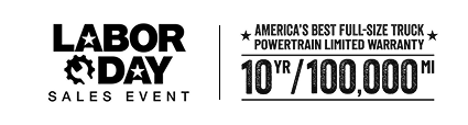 Labor Day Sales Event and 10YR/100000mi.