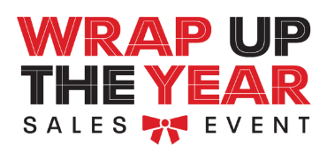 Wrap Up The Year Sales Event.